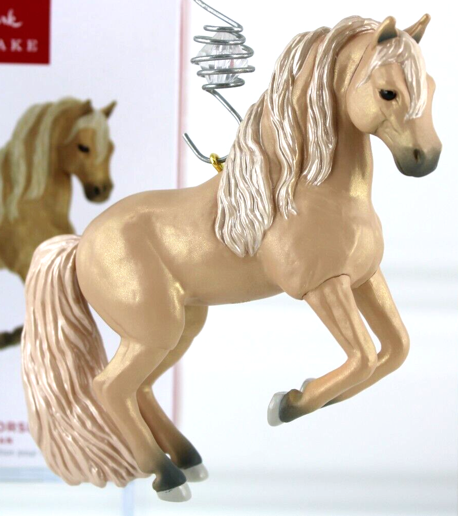 Hallmark 2023 Cream Andalusian Dream Horse Keepsake Christmas Ornament