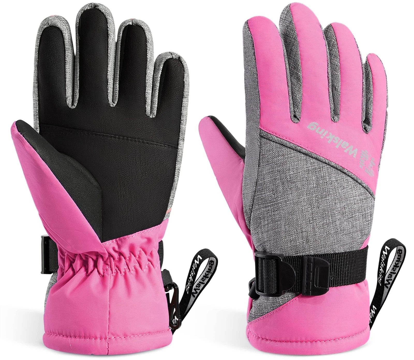 Walsking Kids Winter Snow&Ski Gloves-3M Thinsulate Waterproof Cold Weather Yo...