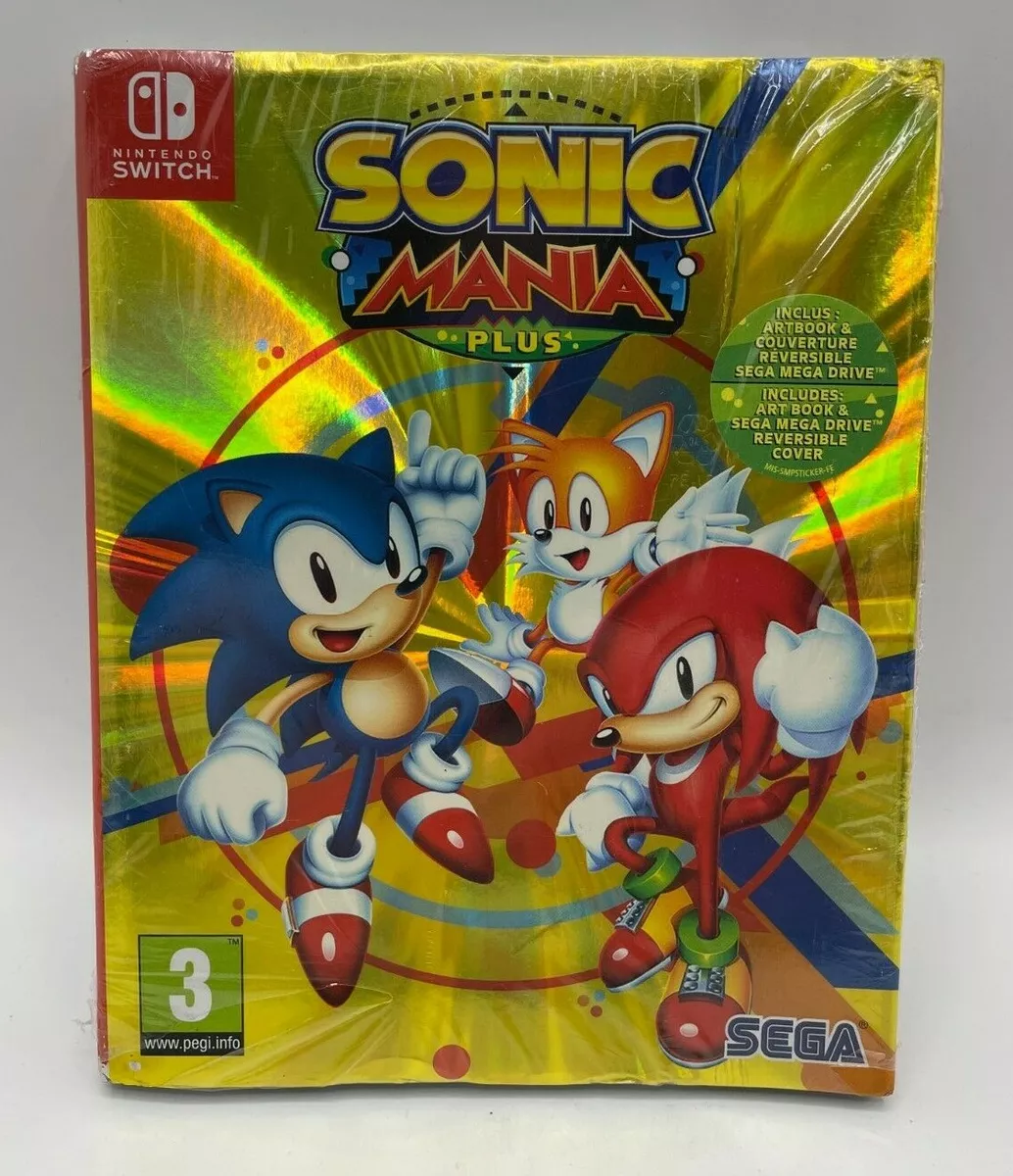 Sega Sonic Mania Plus Limited Edition Included Item Art Book 36P PS4 23870  JAPAN