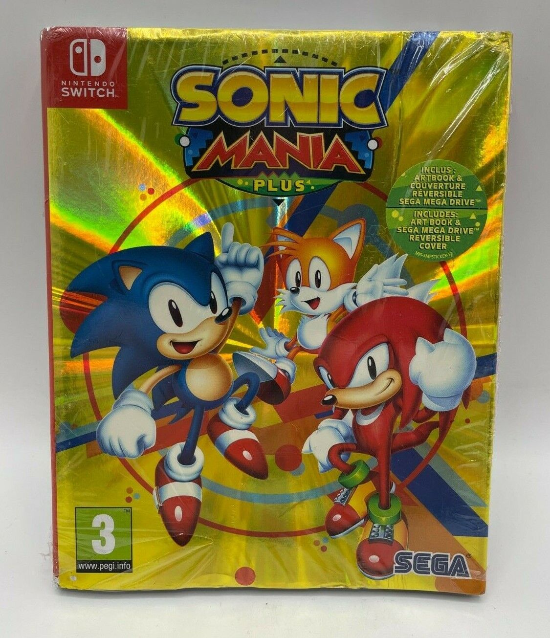 TGDB - Browse - Game - Sonic Mania Plus [Artbook Edition]