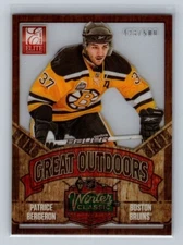 2012 Panini Rookie Anthology Elite Great Outdoors #GO-14 Patrice Bergeron /500
