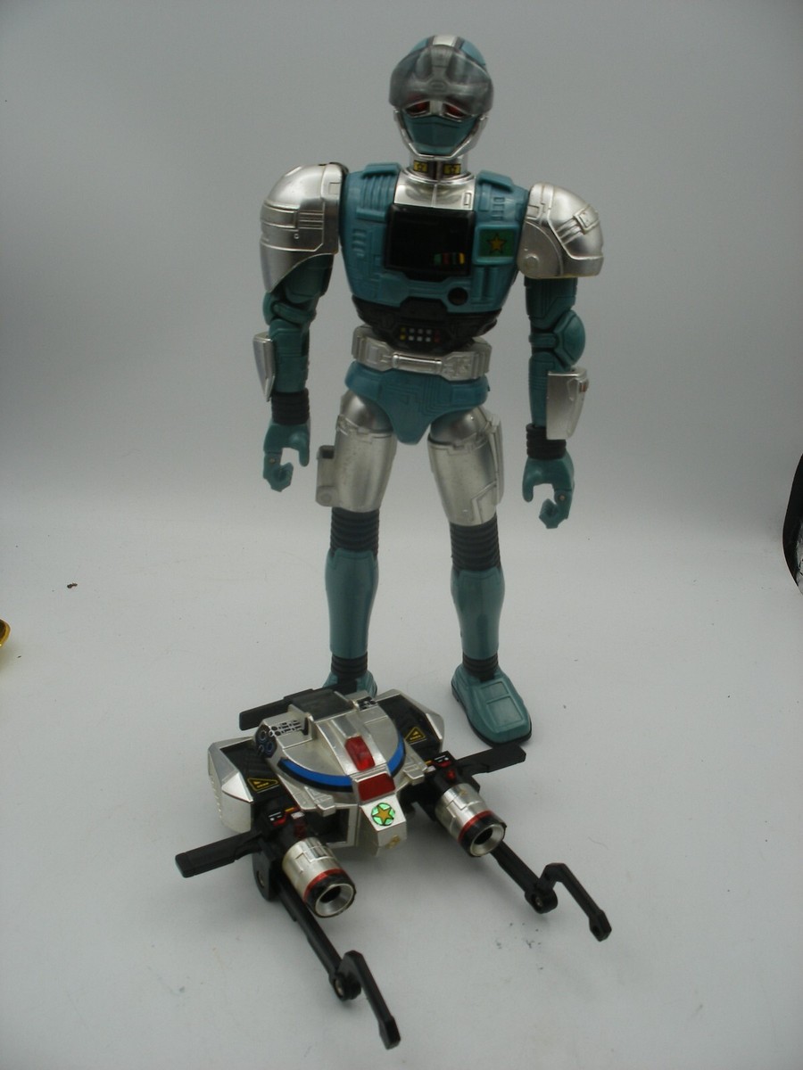 Figurine Popy Bandai 1989 - Space Sheriff JIBAN - Figure DX 20 Cm - Métal - Collection