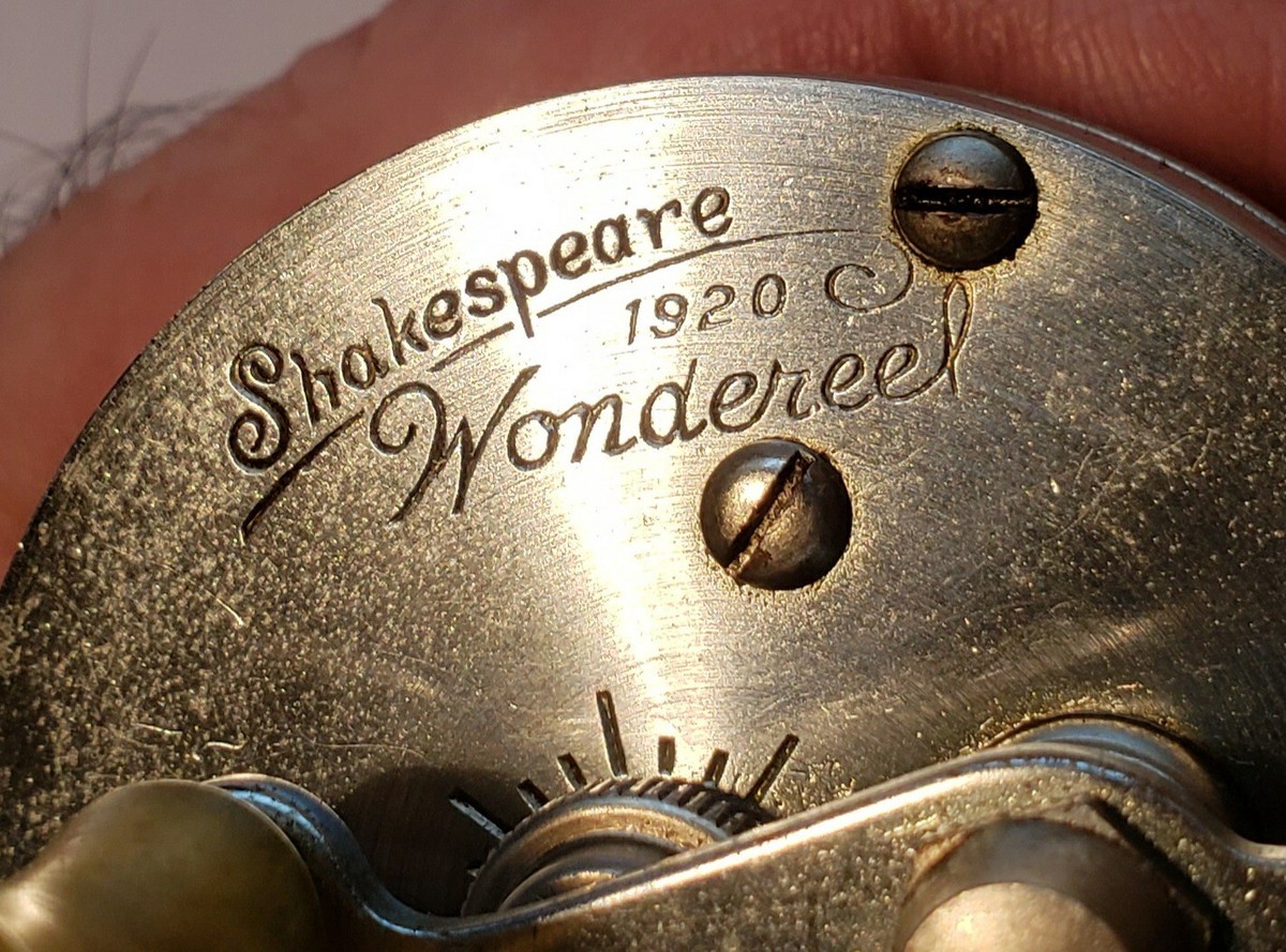 リール Shakespeare 1920 wondereel Vintage Shakespeare 1920 Wondereel Model GA Fishing Reel