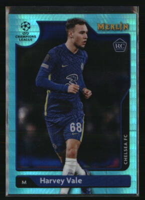 Harvey Vale 2022 Topps EUFA Champion League #58 RC Soccer Card