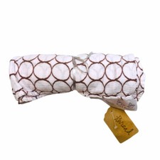 G-Swaddle Designs, muslin blanket Pink/Brown Circles 