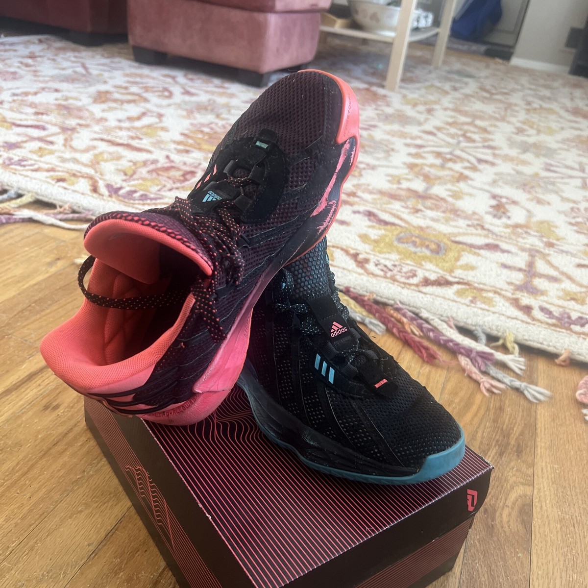 Visionary Dame Shoes Pink Size Adidas Dame Ima Visionary