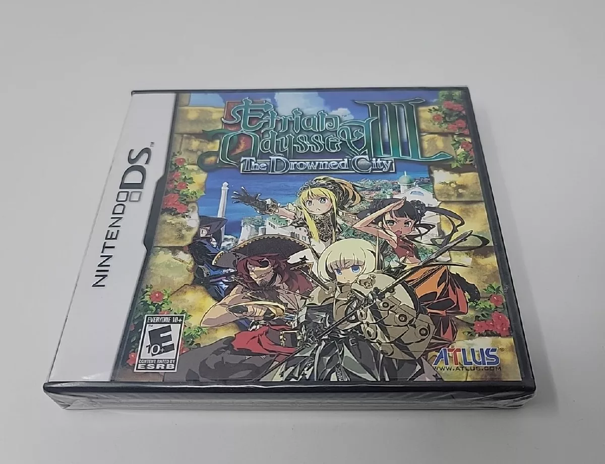 Etrian Odyssey III: The Drowned City (Nintendo DS, 2010)NEW SEALED