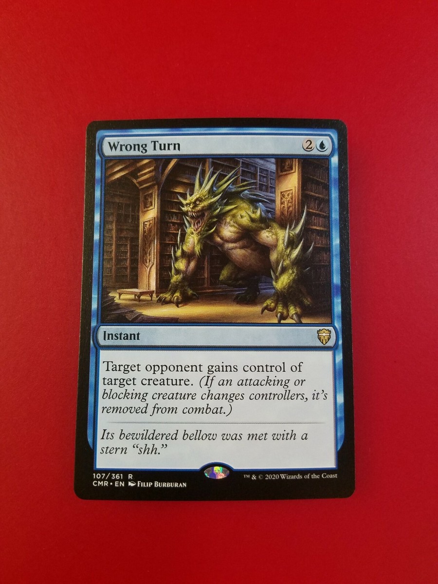 1x Wrong Turn | Commander Legends | MTG Magic Cards | eBay