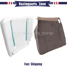 Driver Bottom Cloth Seat Cover Tan Foam Pad For 02-05 Dodge Ram 1500 2500 3500