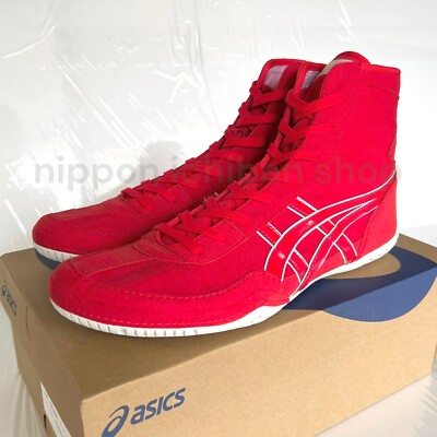 アシックス レスリングシューズ レッド EX-EO (TWR900) #548 In stock】ASICS Wrestling Shoes 1083A001 EX-EO TWR900 Red x