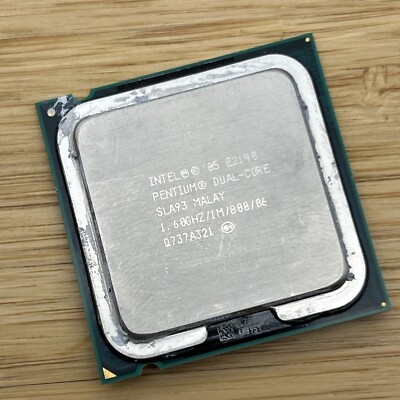 INTEL Pentium Dual Core CPU 1.6GHz 1MBc 800FSB E2140 Socket 775 SLA3J SLA93 DUO