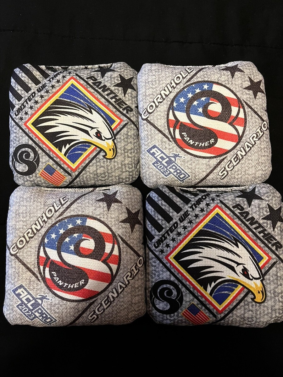 Cornhole Scenario Panther Cornhole Bags Ultra 724 Lucky Cat 3 | eBay