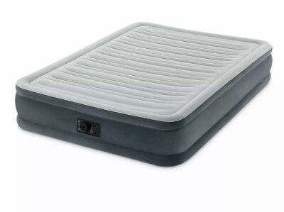 Intex Dura-Beam Plus Mid-Rise Premium Queen Airbed w/ Built-In Pump 67769E