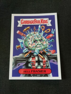 レア盤セルゲイ・クリョーヒン&ヘンリー・カイザー／POPULAR SCIENCE HELL FRASIER 1b Garbage Pail Kids 2018 Horror-ible Hellraiser