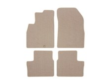 Velours Fußmatten für Nissan Micra IV K13 Bj. 2010 - 2016 Automatten BEIGE PREM