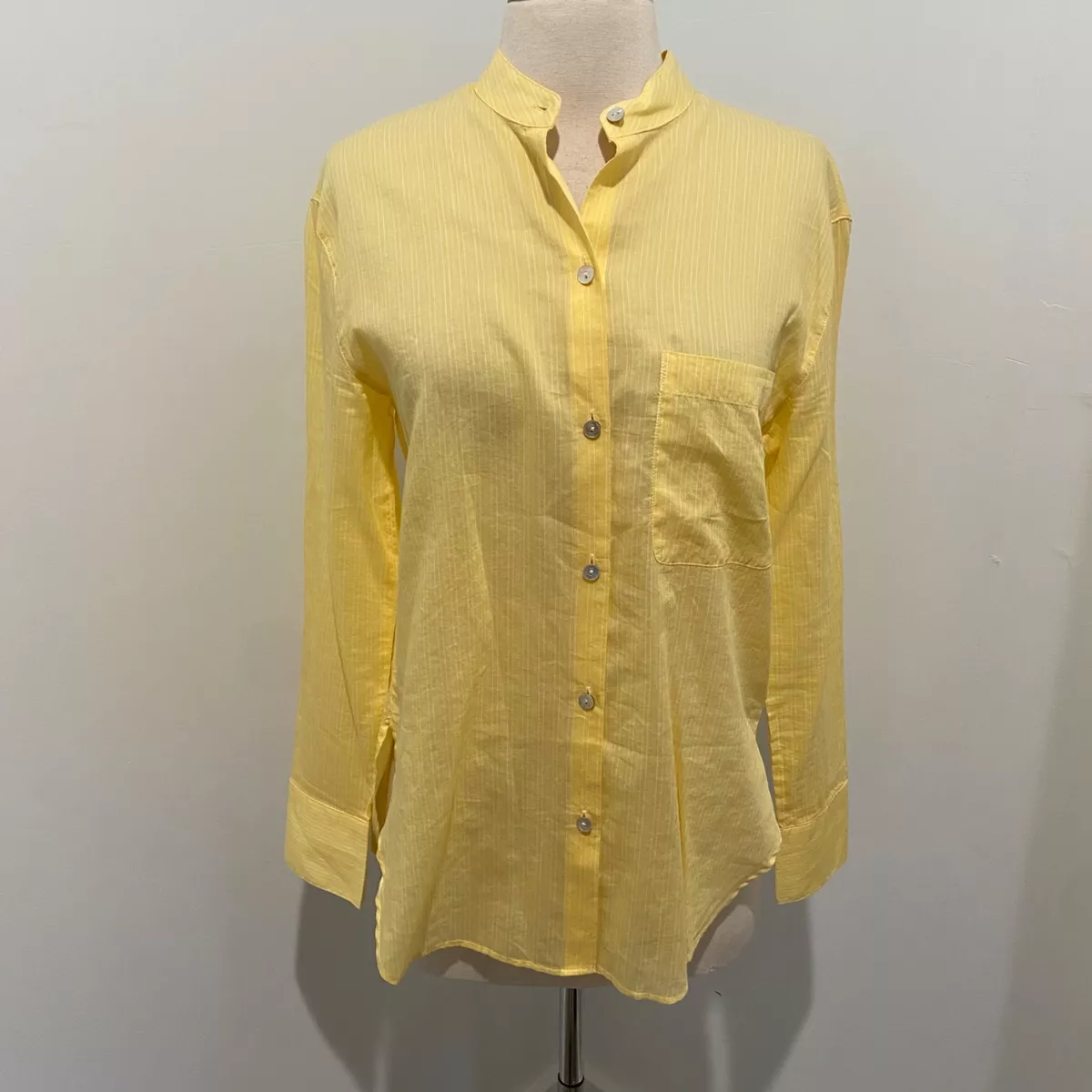 Yellow women's hotsell dress shirt