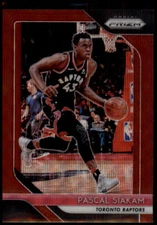 2018-19 Panini Prizm #83 Pascal Siakam Prizms Ruby Wave