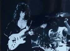 ORIGINAL AGENCY PHOTO CM18XCM 24 ITALY IAN PAICE  RITCHIE BLACKMORE  DEEP PURPLE