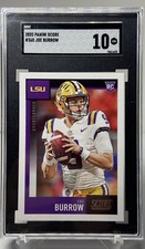 JOE BURROW 2020 PANINI SCORE FOOTBALL BENGALS ROOKIE CARD SGC 10 Gem Mint RC LSU
