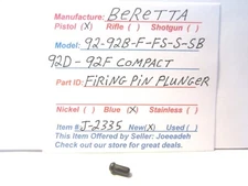 BERETTA 92-92FS  (FIRING PIN PLUNGER-METAL)  (J-2335)