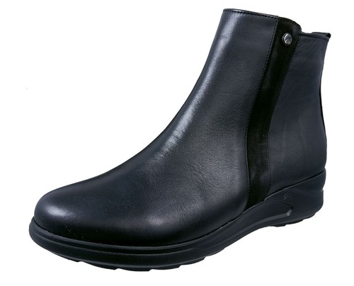 Fluchos Cloe F1263 Botines De Mujer Con Cremallara Negro | eBay