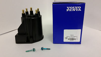 Volvo Penta New OEM 3.0L 4 Cylinder Ignition Distributor Cap 3854260