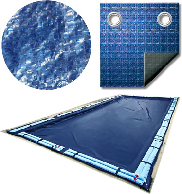 HYDROTOOLS Heavy Duty Winter Pool Cover 23x45 FT for 18x40 Rectangle Pools