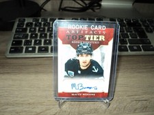2022-23 ARTIFACTS TOPTIER ROOKIE SIGNATURES MATTY BENIERS 1:1000 WOW!!!