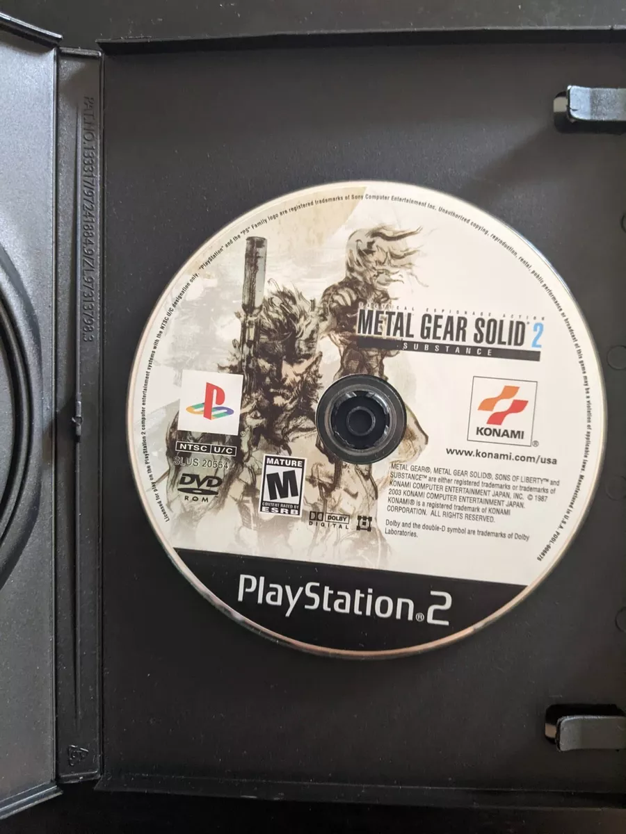 Metal Gear Solid 2: Substance (Sony PlayStation 2, 2003) for sale online