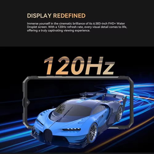 Global Cubot KingKong AX Ultra-thin Rugged Phone Rear Screen 120Hz 256GB 100MP - 第 6/16 張圖片