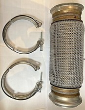 New Kenworth Peterbilt Insulated Exhaust Bellows Kit W Clamps Seals