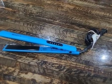 Cortex Beauty Professional 1" Ceramic Coated Flat Iron Blue Ultra Thin