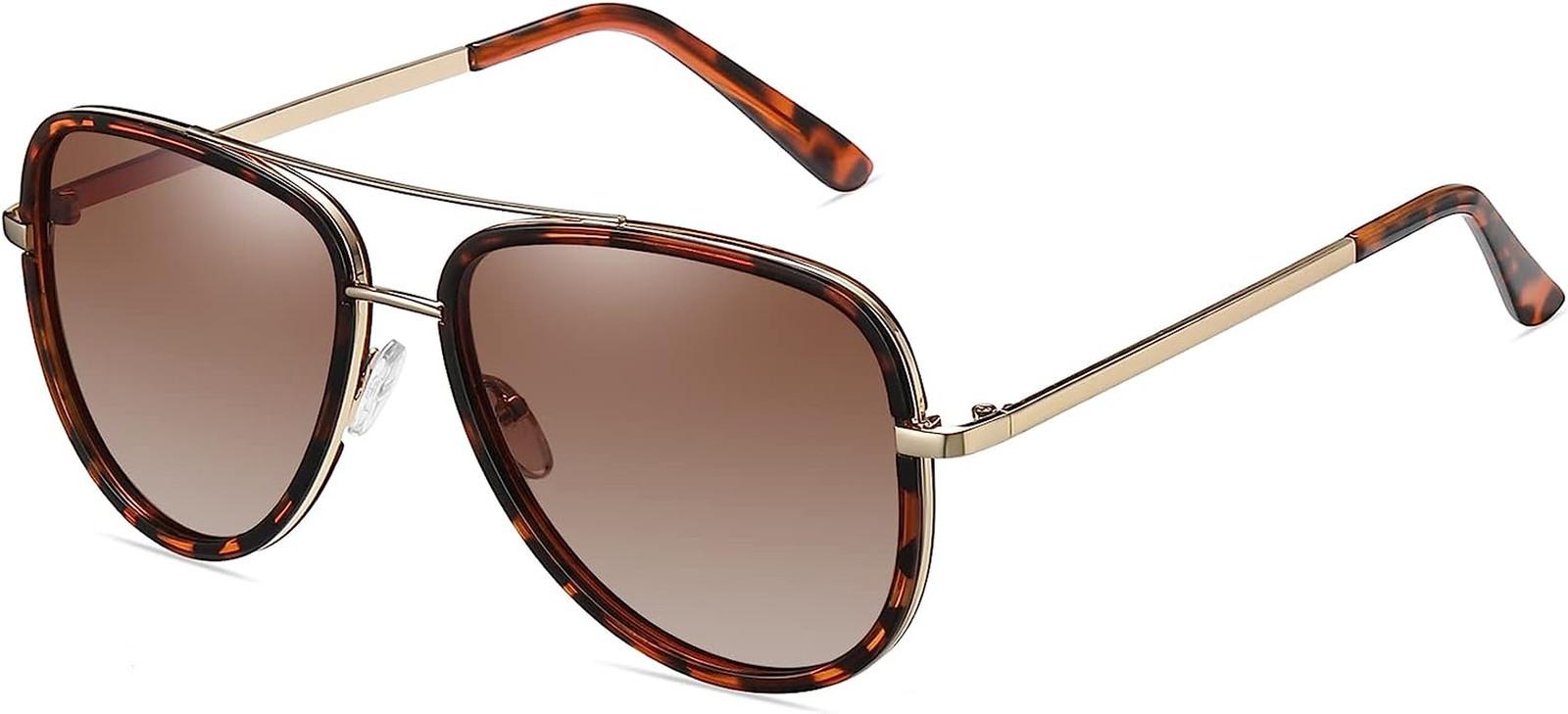 Polarized Classic Aviator Sunglasses for Women 100% UV Protection