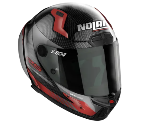 Nolan X-Series X-804 RS U.Carbon HOT LAP 013 Motorbike Ful Face Helmet ECE 22.06 - 第 6/6 張圖片