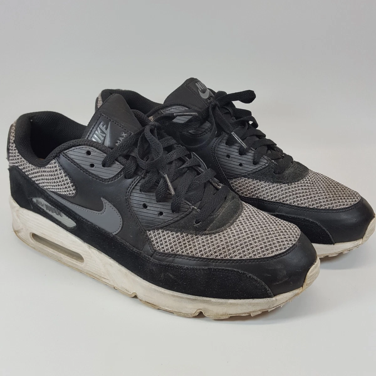 gips video transmissie Nike Air Max 90 Essential Size 13 Shoes Black Dark Gray 537384-075 | eBay