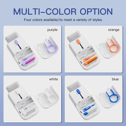 11 In 1 Cleaning Kit Camera Headset Phone Laptop Screen Keyboard Cleaning Pen - Afbeelding 3 van 14