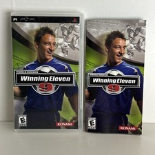 World Soccer Winning Eleven 9 (Sony PSP) CIB Complete w/ UMD Disc, Case, Manual