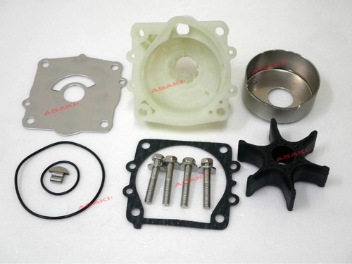 For YAMAHA Outboard 75-115HP Water Pump Kit 68V-W0078-00 with Water Pump Housing - Picture 12 of 14