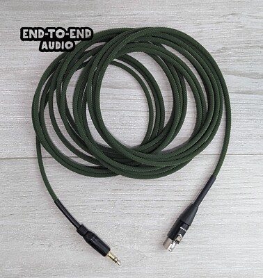 Mini 3-pin XLR Headphone Cable | 3.5mm or 1/4'' TRS | Mogami | AKG, Beyerdynamic