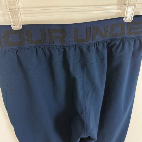 Pantalón Jogger Suelto Tejido UNDER ARMOUR XS Azul Logo Cintura Ligero B55 - Imagen 4 de 7