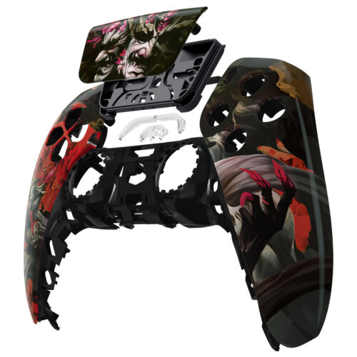 Repuesto de cubierta de carcasa superior eXtremeRate placa frontal táctil para controlador PS5 - Imagen 118 de 151
