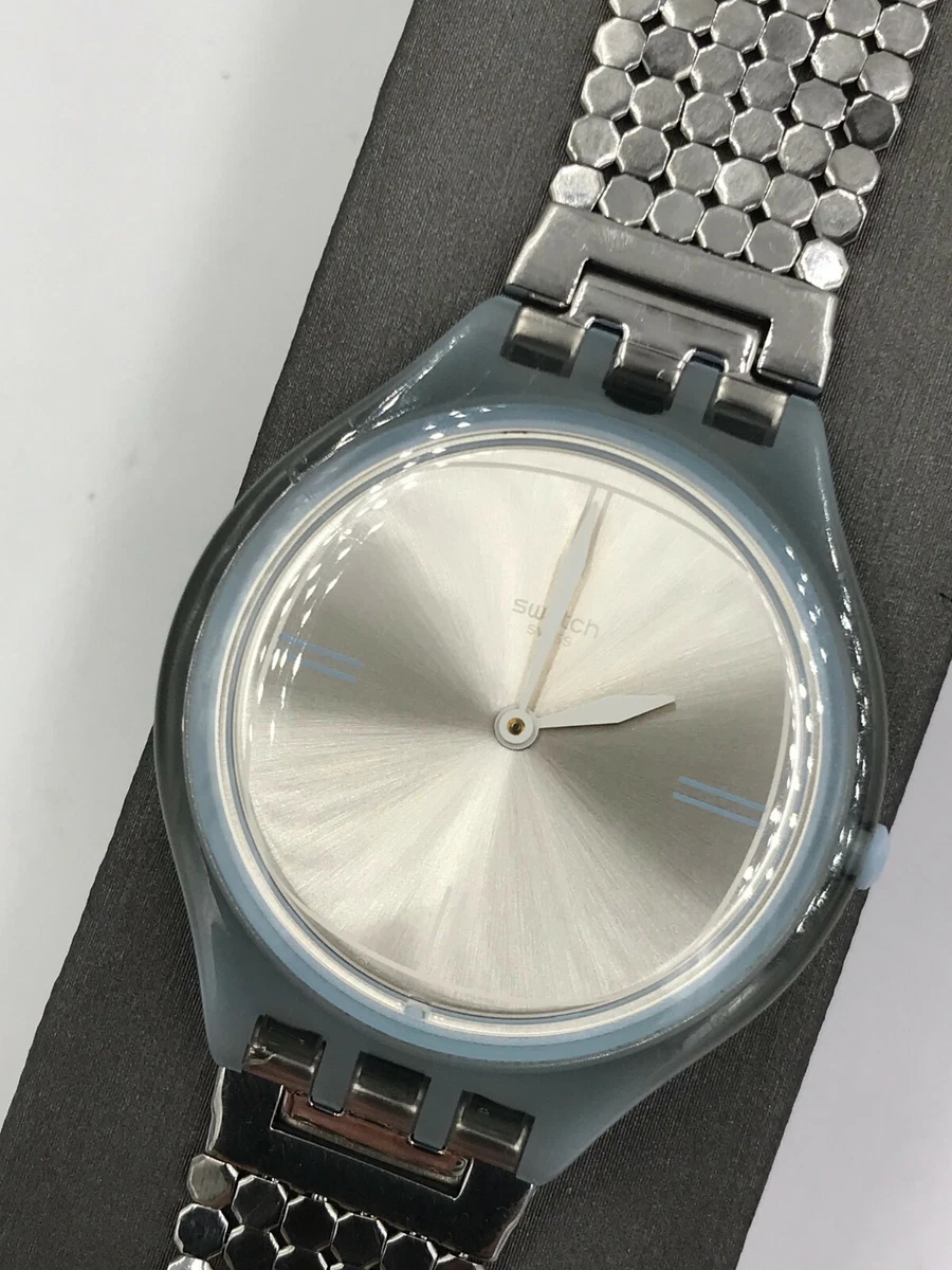 Swatch Skin Watch Skinscreen SVOM101GA Metal Bracelet Unisex 37mm