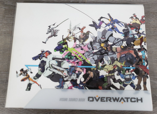 Overwatch Collector's Edition Visual Source Book Dust Sleeve Blizzard's Art 2018