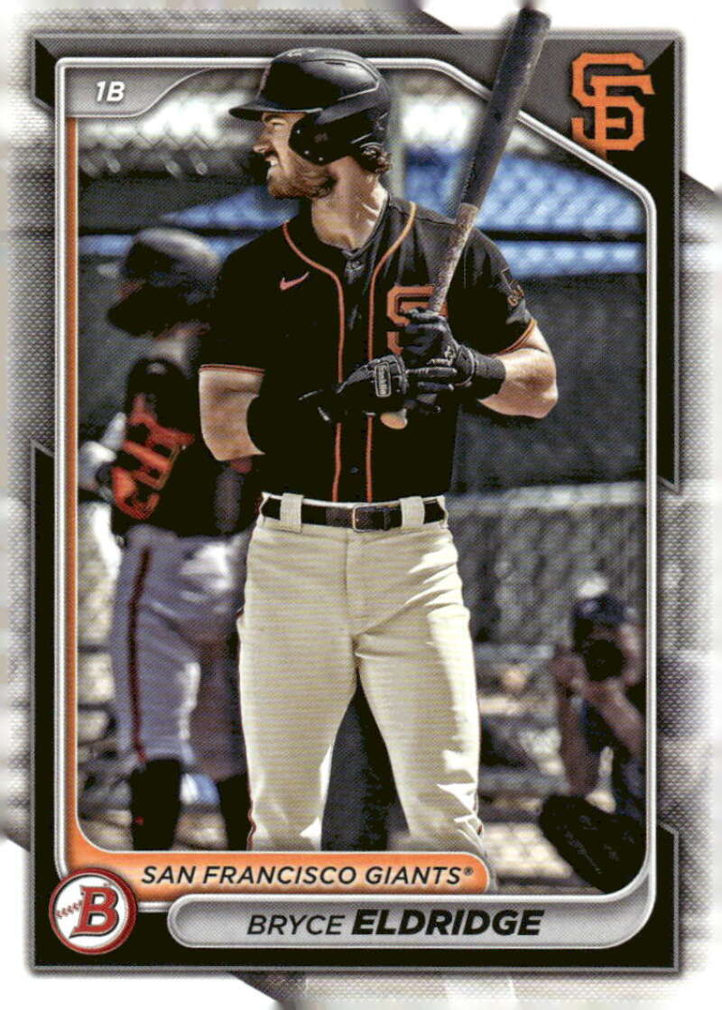 2024 Bowman Chrome Draft #BDC-48 Bryce Eldridge Rookie Card - San Francisco Giants Baseball