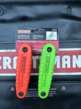 Sears Craftsman USA Nos 2pc Neon Hex Key Set ...