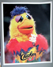 Vintage 1986 The Famous Chicken San Diego Chicken 8x10 Photo TFC Inc.