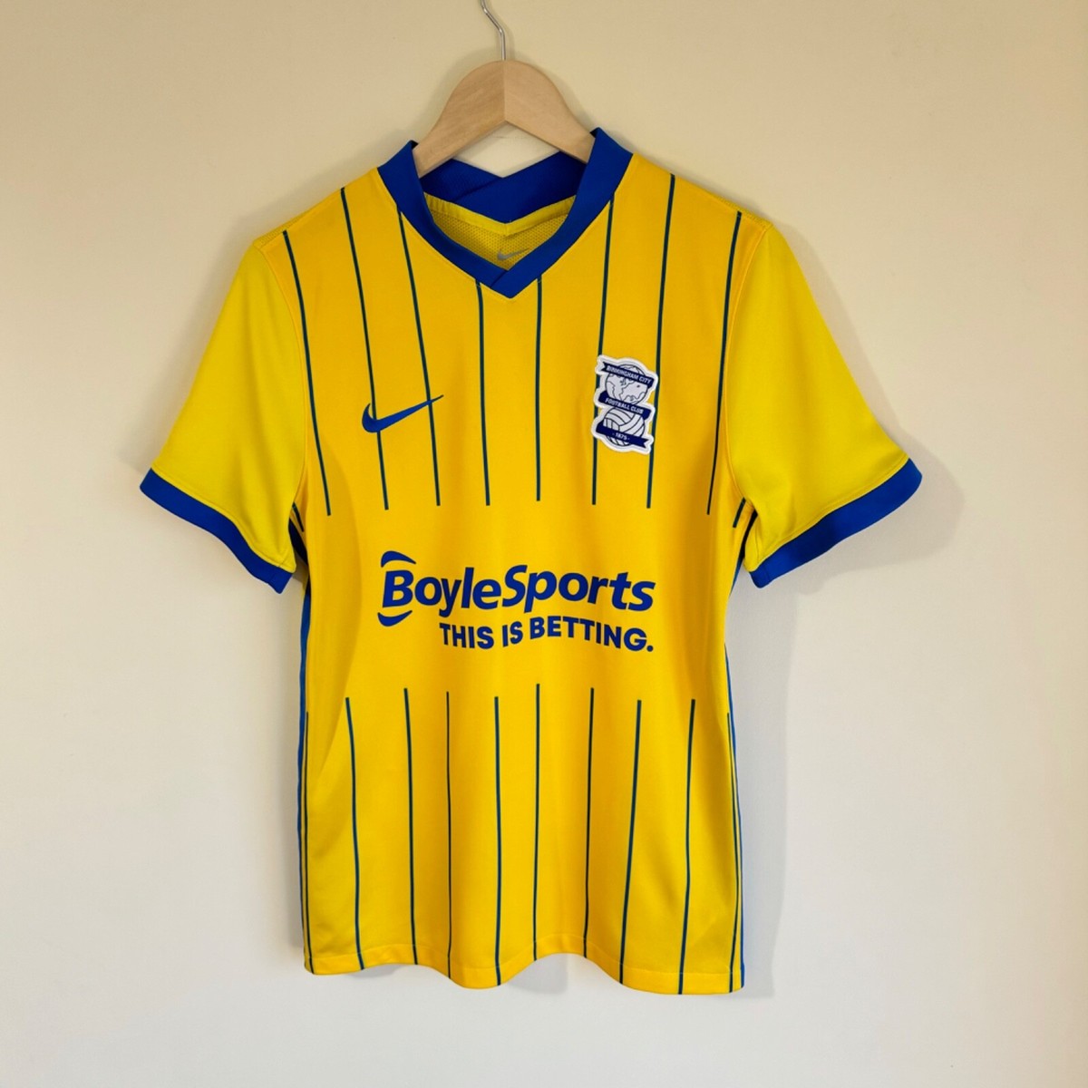 Birmingham City 2021/2022 Away Football Shirt Soccer Jersey Nike