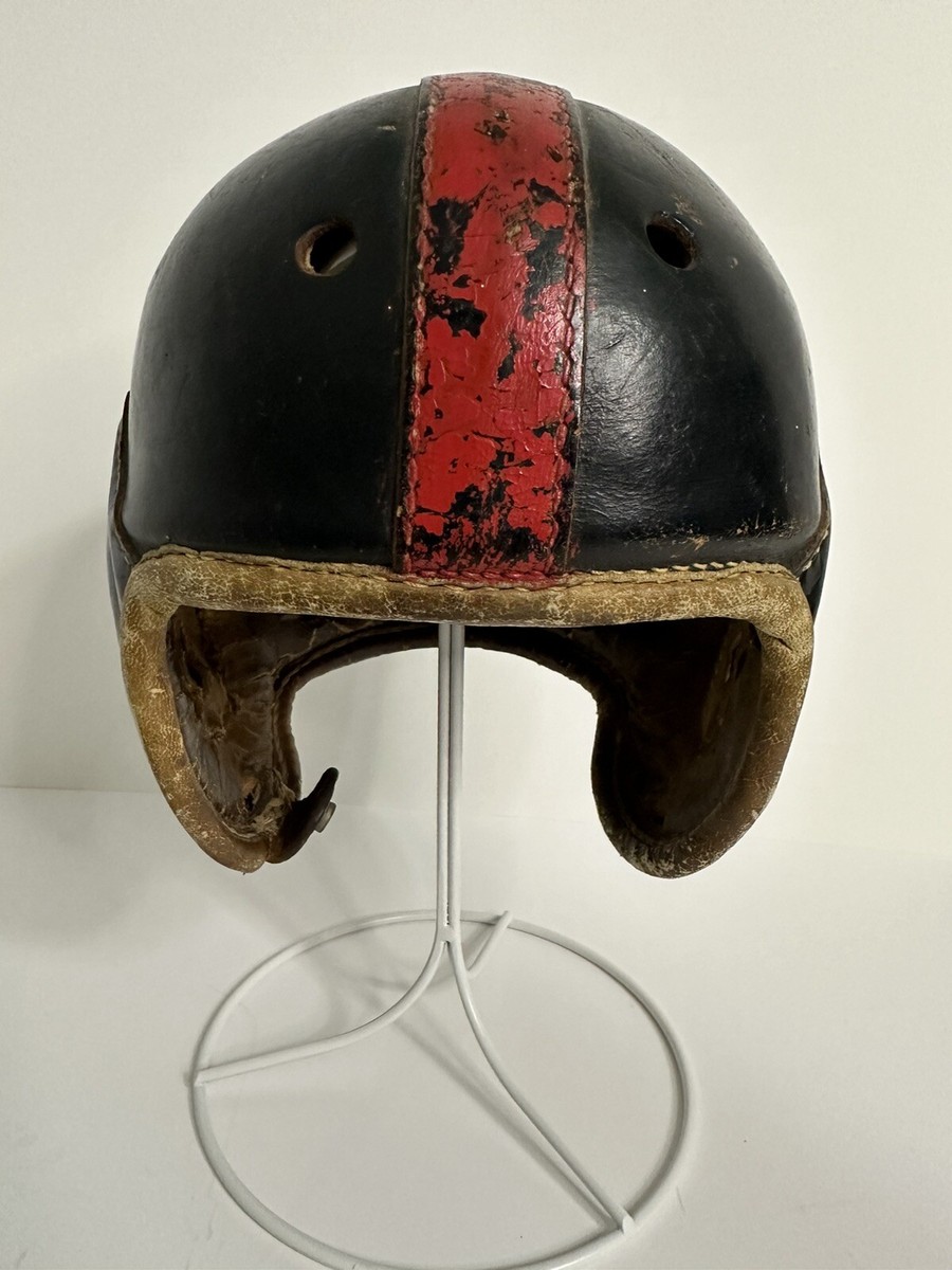 Vintage Wilson 1940-1950's Leather Football Helmet Model F2250