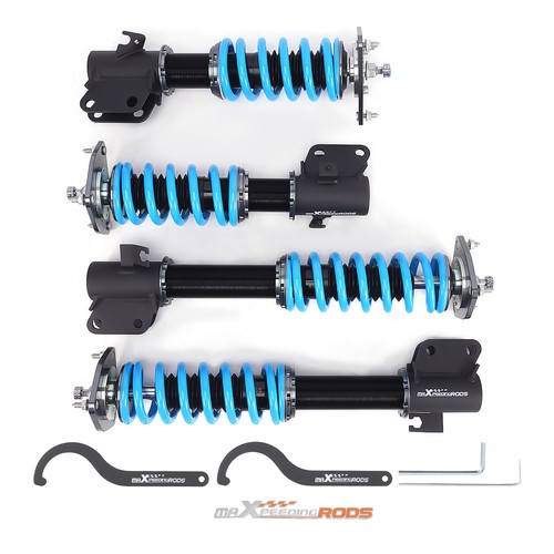Coilovers 24 Way Damper Lowering Kit For Subaru Impreza WRX 02-07 Forester 03-08 - Picture 3 of 15