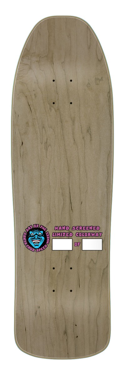 Santa Cruz SPEED WHEELS VEIN HAND LIMITED EDITION Skateboard